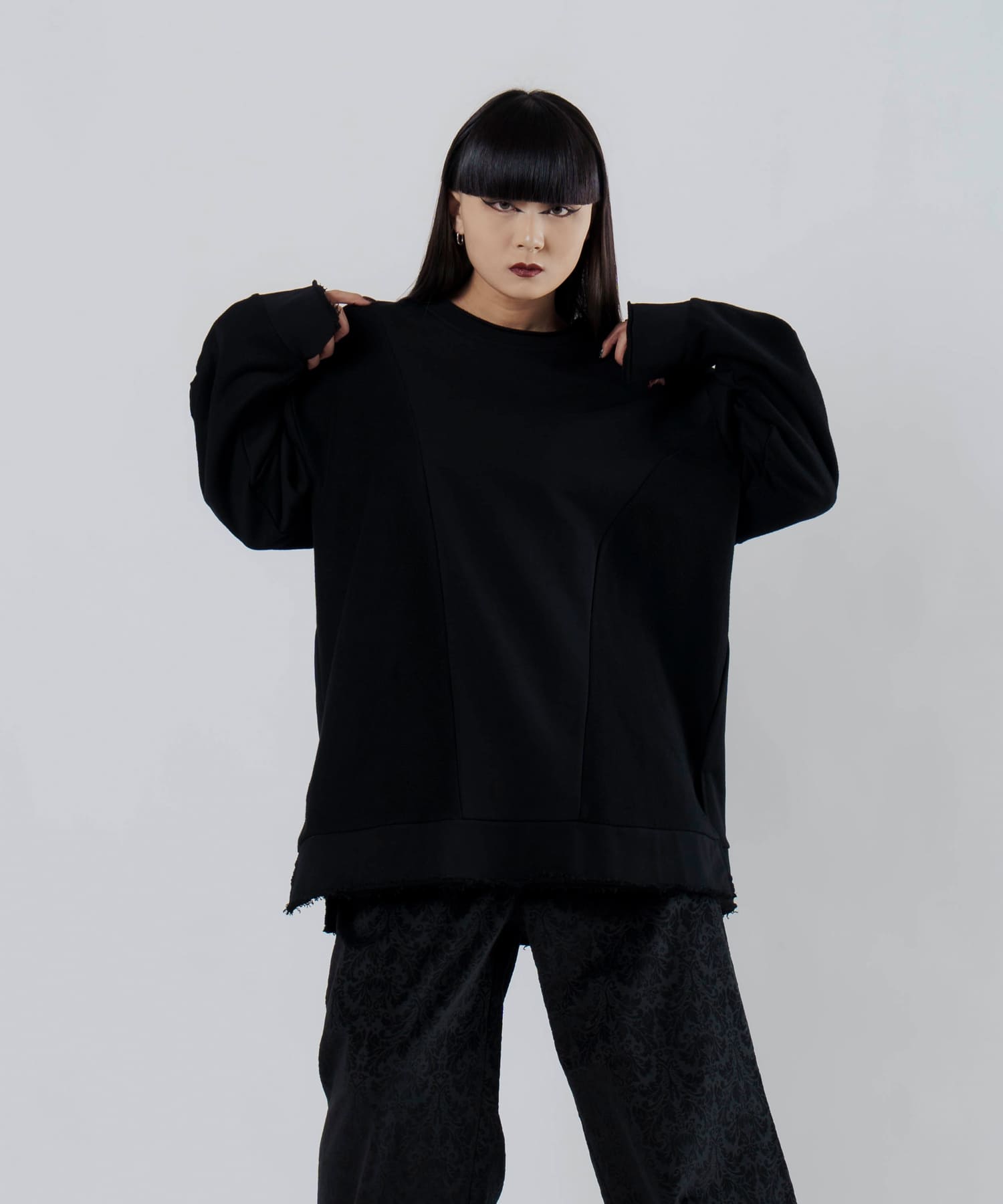 elbow patch sweat / NOT CONVENTIONAL公式通販