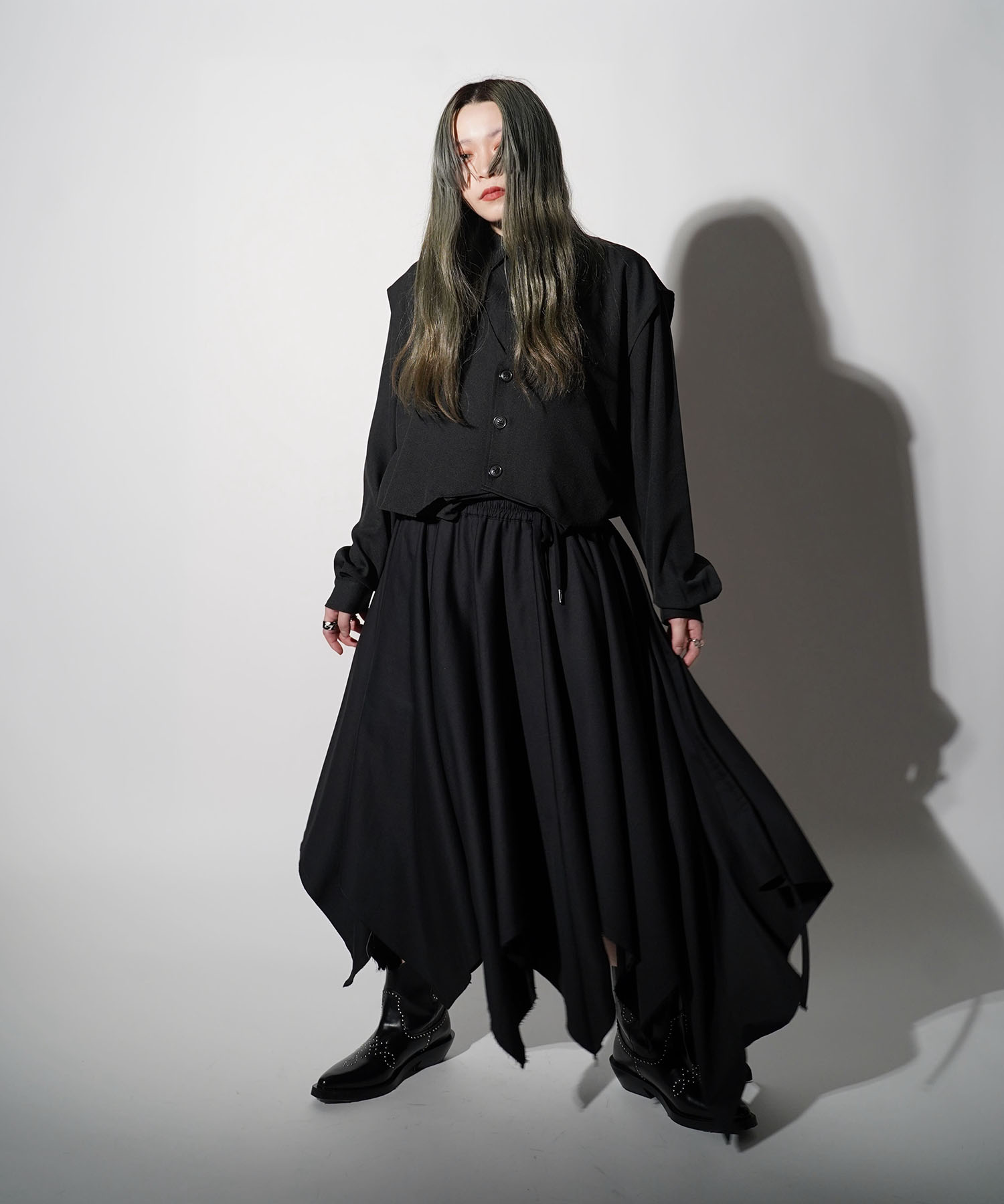 wrap layered skirt / NOT CONVENTIONAL公式通販