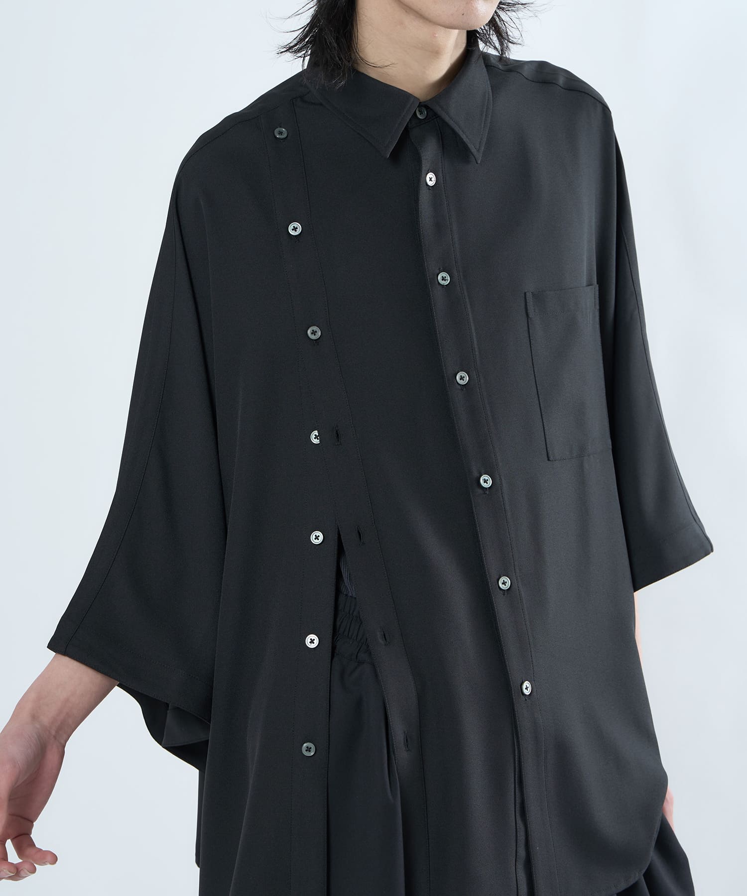 【PREORDER：5/23~】drape big shirt