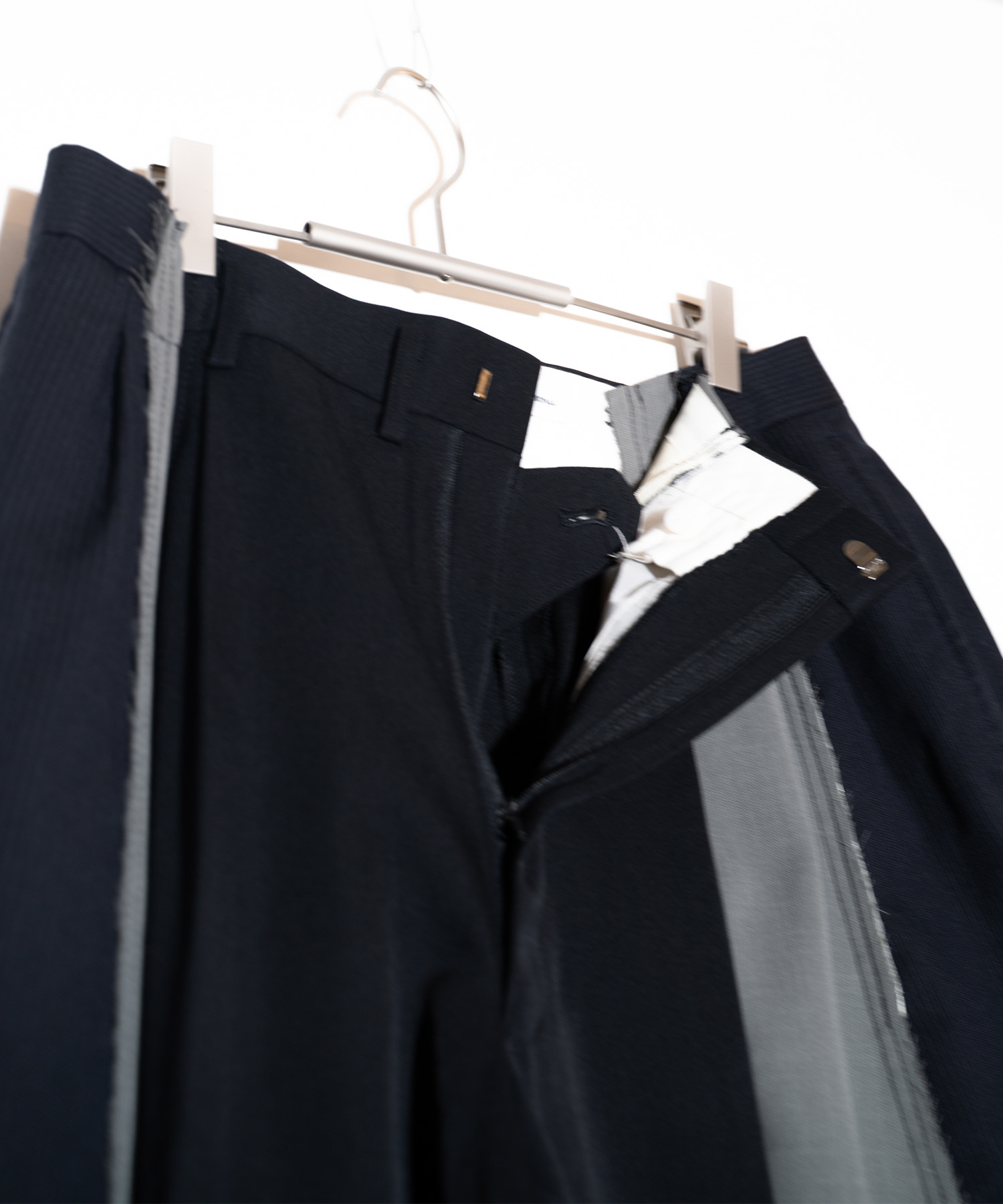 NOT CONVENTIONAL hakama slacks 袴スラックス 黒 hakama slacks【A】 / NOT CONVENTIONAL公式通販