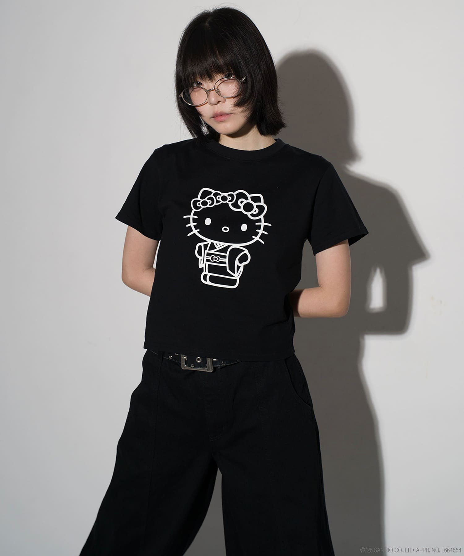 KITTY print tee(small)