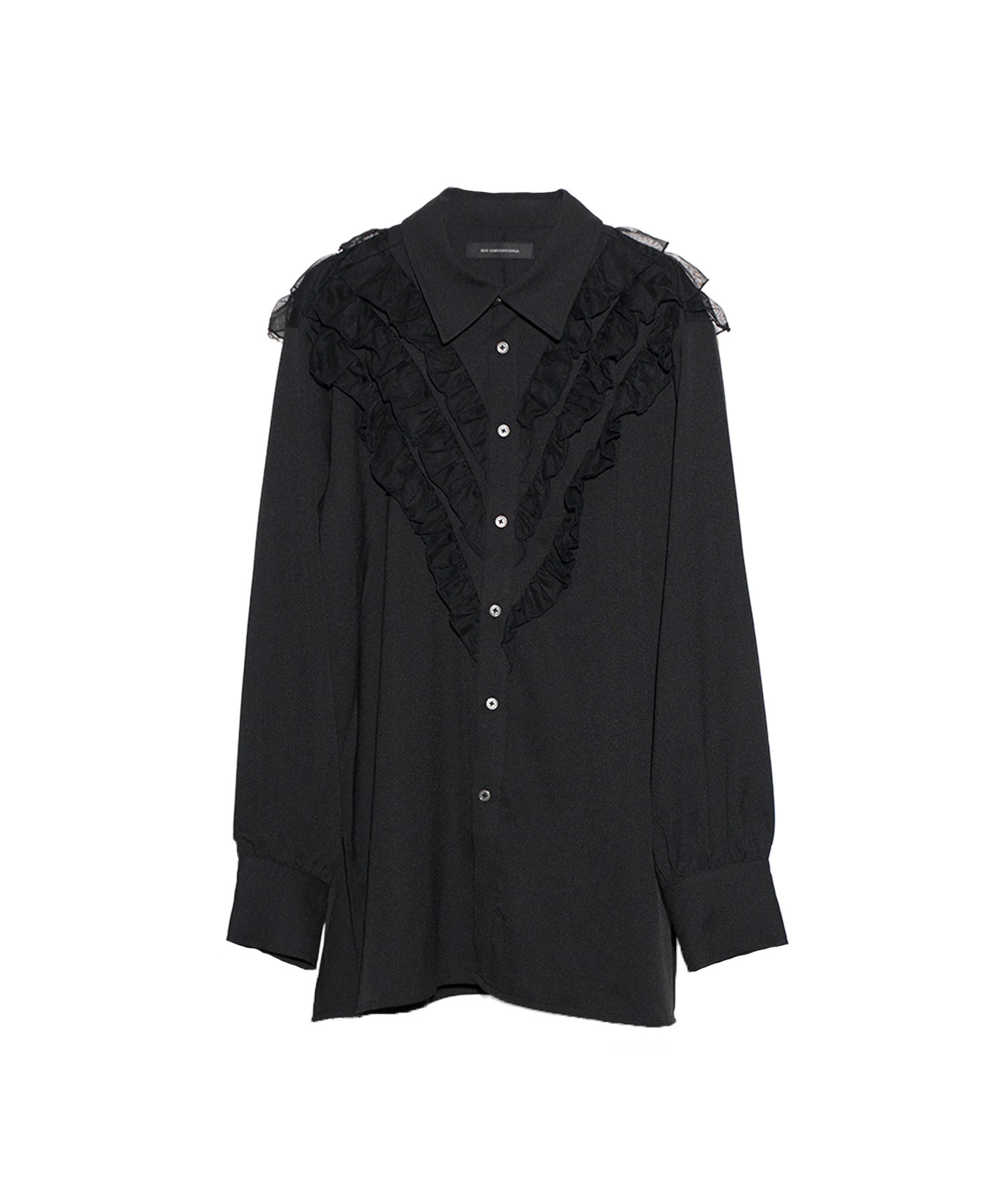tulle frill shirts