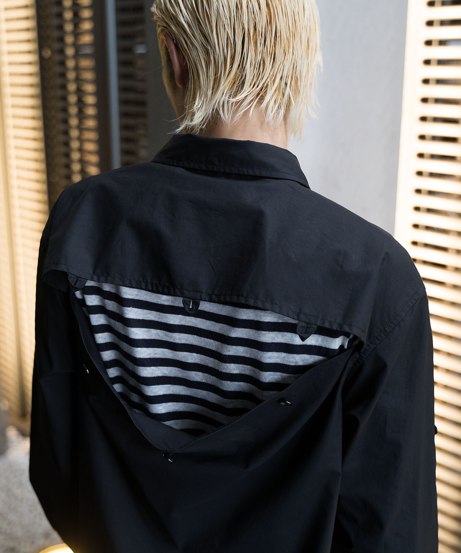 open line button shirt