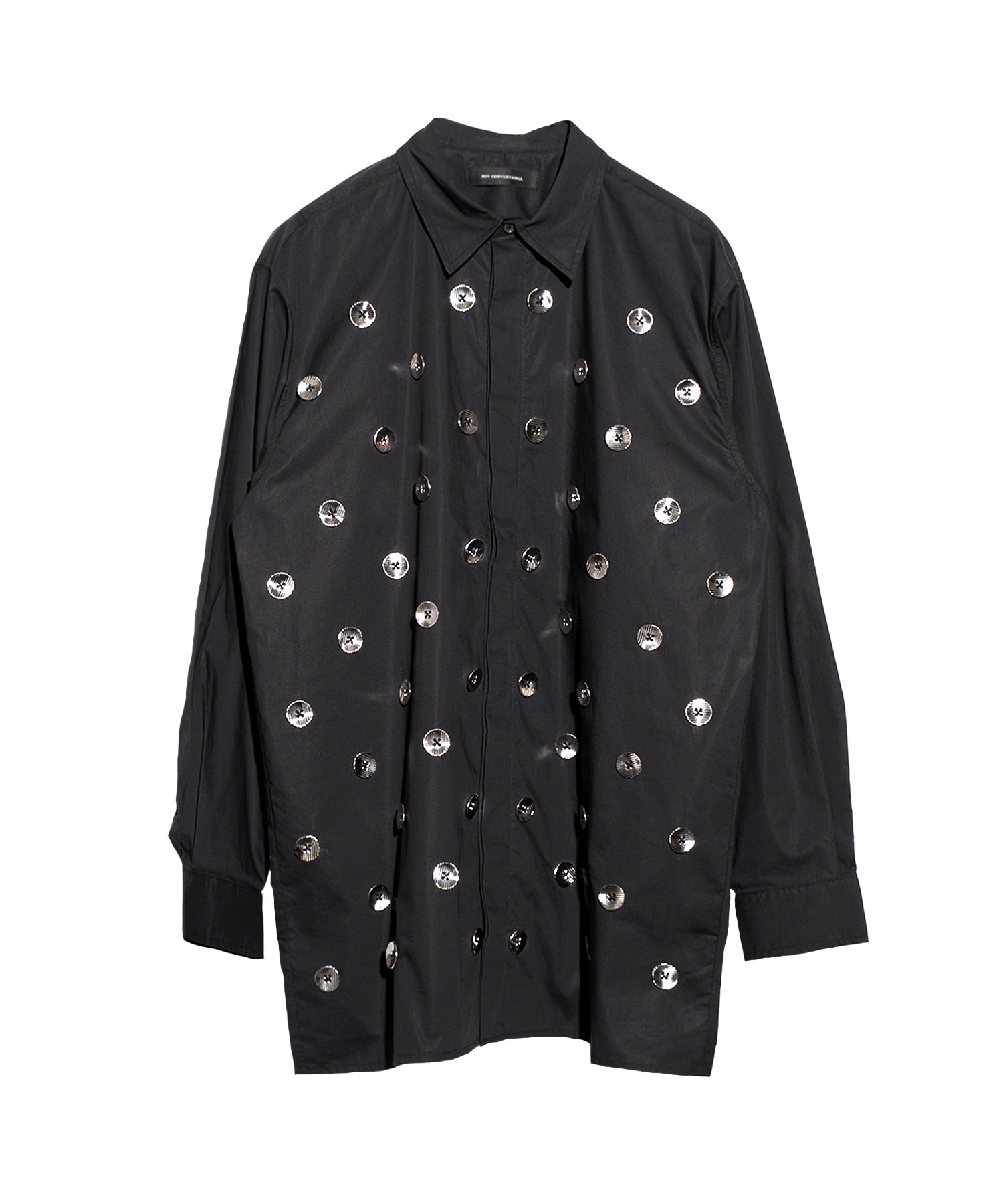 silver dot over shirt