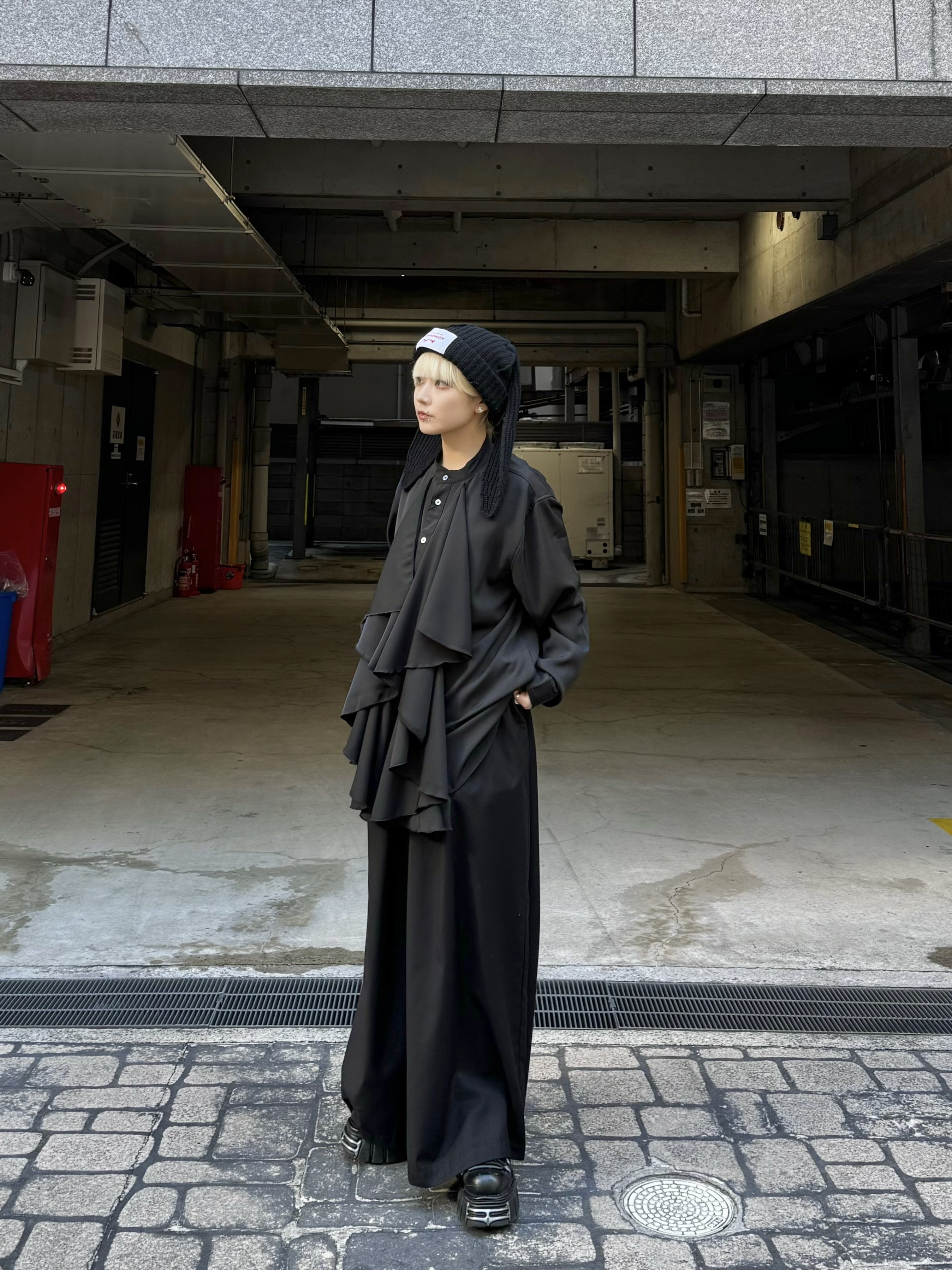 モード系NOT CONVENTIONAL T/R hakama pant - その他