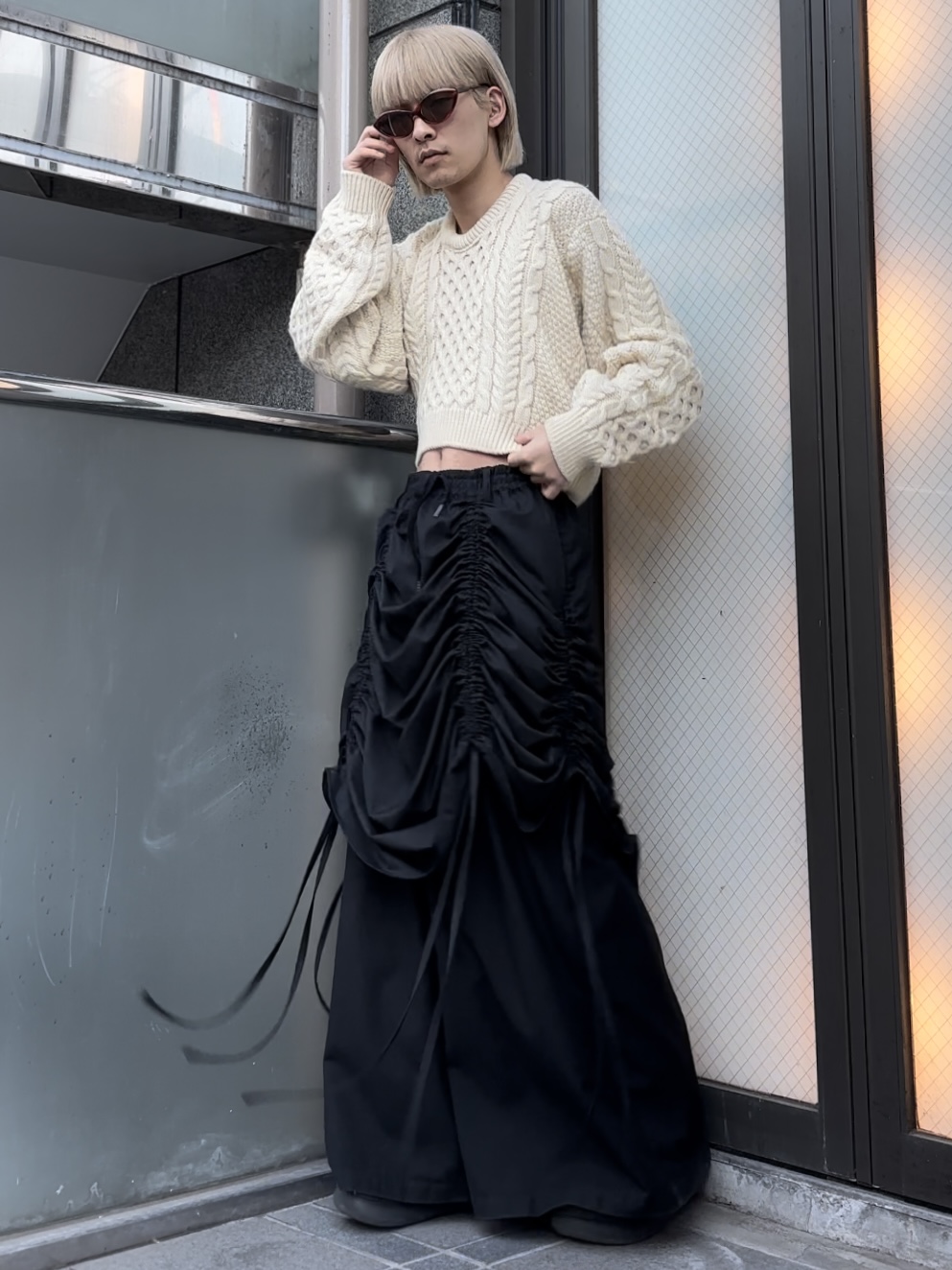 スカートNOT CONVENTIONAL two face skirt - www.techiupdates.com