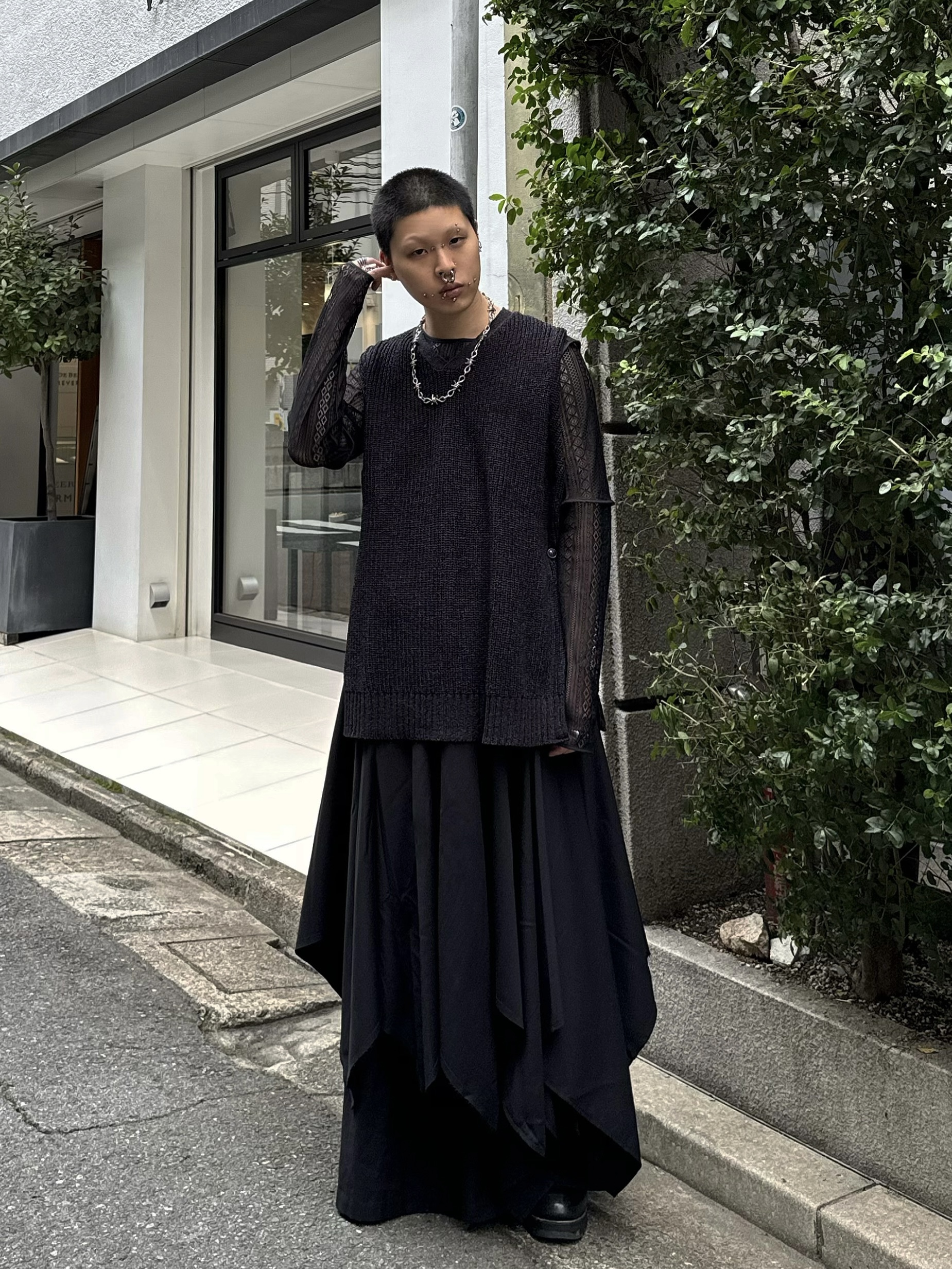 wrap layered skirt / NOT CONVENTIONAL公式通販